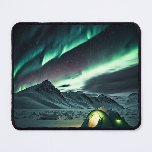 Item preview, Northern Hemisphere Aurora/Deep Space Skyline/Interstellar Art designed and sold by aiphotosart.