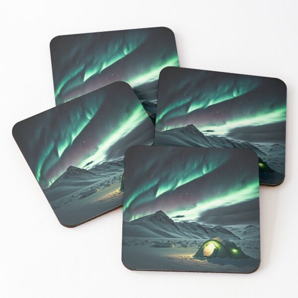 Item preview, Northern Hemisphere Aurora/Deep Space Skyline/Interstellar Art designed and sold by aiphotosart.