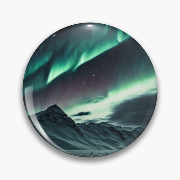 Item preview, Northern Hemisphere Aurora/Deep Space Skyline/Interstellar Art designed and sold by aiphotosart.