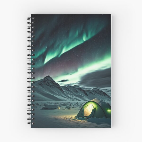Item preview, Northern Hemisphere Aurora/Deep Space Skyline/Interstellar Art designed and sold by aiphotosart.