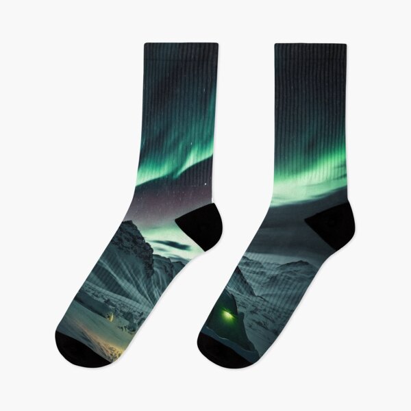 Item preview, Northern Hemisphere Aurora/Deep Space Skyline/Interstellar Art designed and sold by aiphotosart.