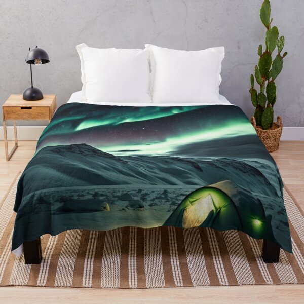Item preview, Northern Hemisphere Aurora/Deep Space Skyline/Interstellar Art designed and sold by aiphotosart.