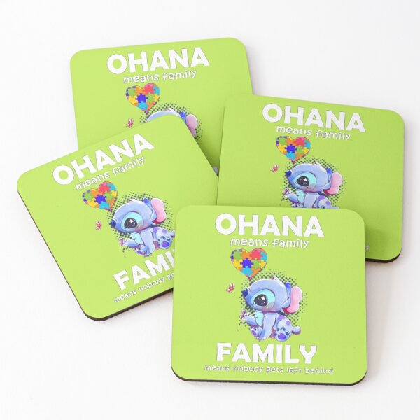 Item preview, Autism Ohana Means Family Love Stich.  designed and sold by NealCecilia.