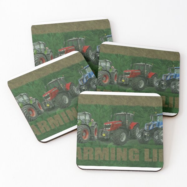 Item preview, Farming life tractor mug  designed and sold by SoulTrekking.