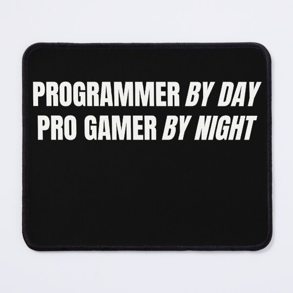 Item preview, Programmer and Gamer designed and sold by Just-Words.