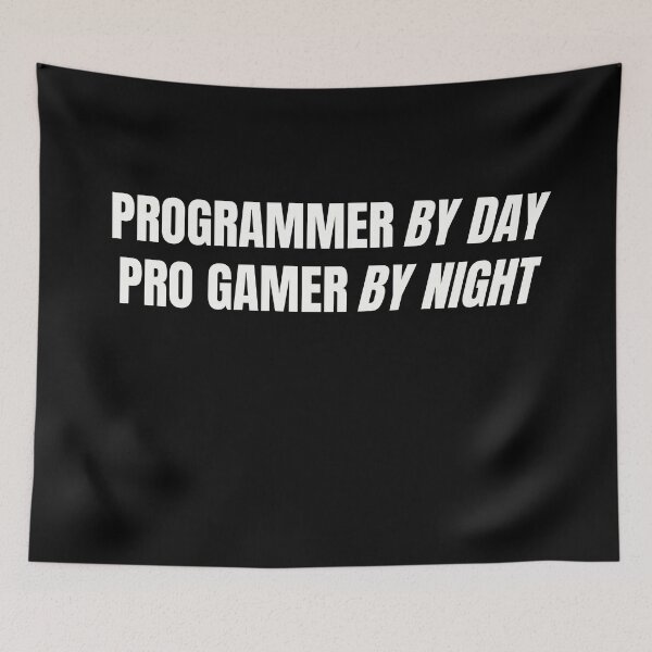 Item preview, Programmer and Gamer designed and sold by Just-Words.