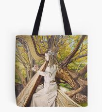 Harpist of the Valley Tote Bag