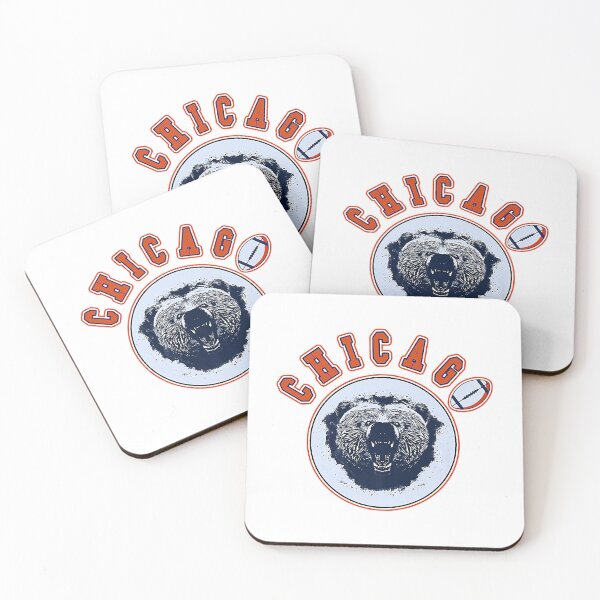 Item preview, Chicago Football Vintage Retro Bear Illinois designed and sold by vandykeglynis1.