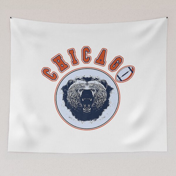 Item preview, Chicago Football Vintage Retro Bear Illinois designed and sold by vandykeglynis1.