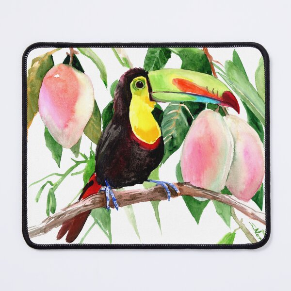 Item preview, Toucan and Mango, Jungle designed and sold by surenart.