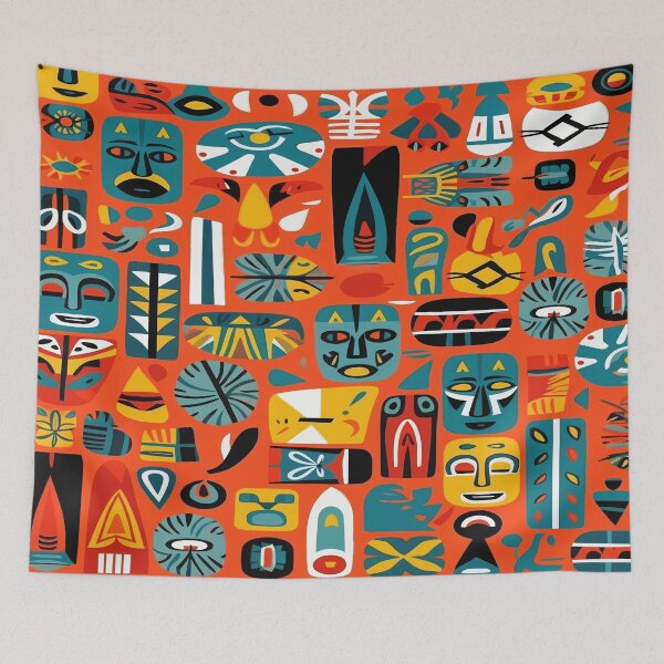 Item preview, Copie de Colorful patterns reminiscent of the Igbo culture designed and sold by ColorDesign38.