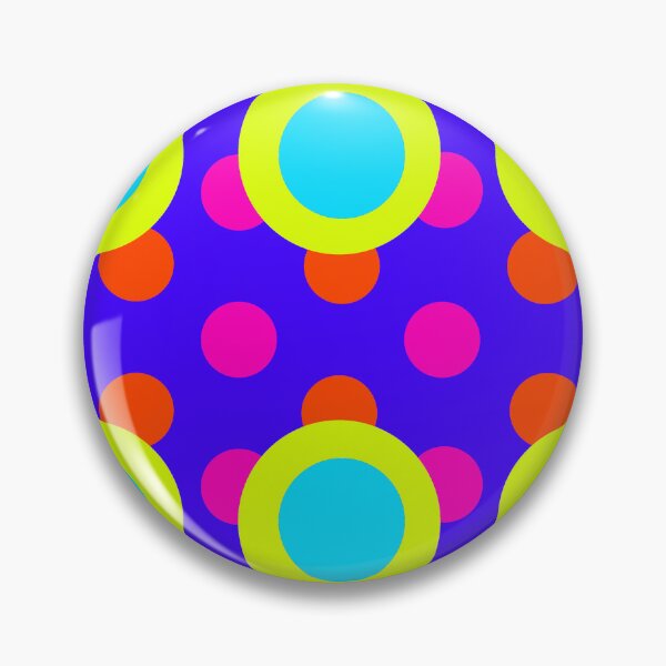 Item preview, Six Circles on Dots  designed and sold by GEOMETRIC ART   .