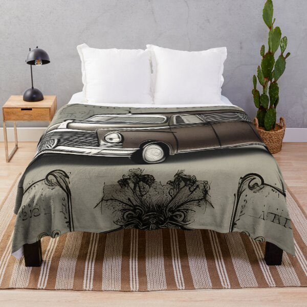 Item preview, Vintage Hearse, Pencil Sketch designed and sold by PC-artist.