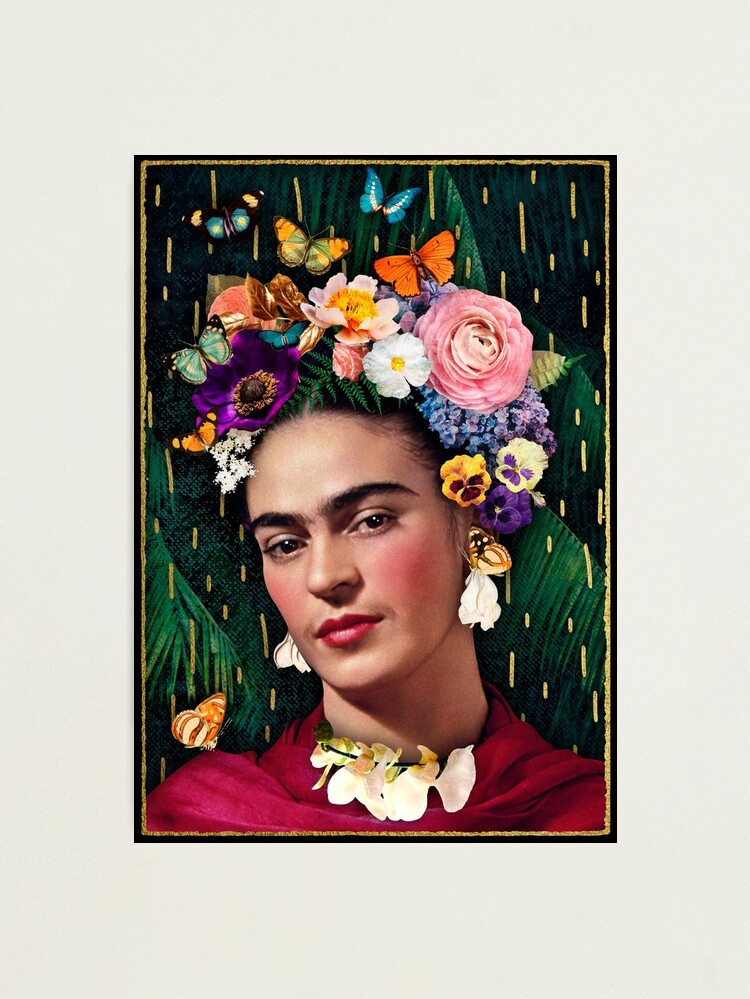 Thumbnail 1 of 3, Photographic Print, Frida Kahlo :: World Women's Day designed and sold by jennyariane.