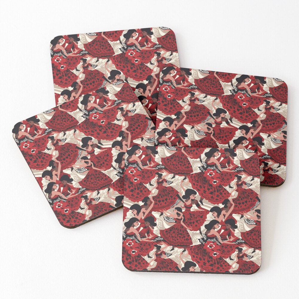 Item preview, Coasters (Set of 4) designed and sold by PixelPatchwork.