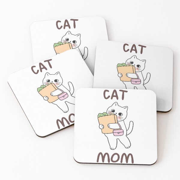 Item preview, Cat Mom | SImple Cat mom designed and sold by JolieMastery.
