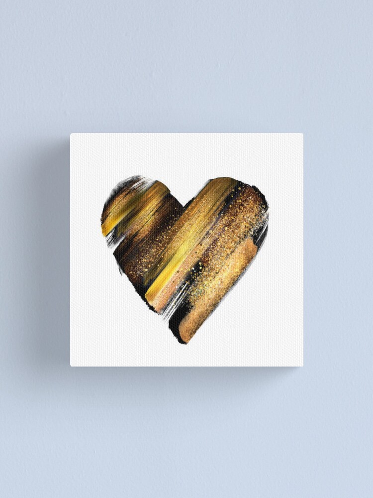Stretched Painting Art Canvas Boards, Heart Shape Painting Canvas, Oil  Paintings Canvas Boards