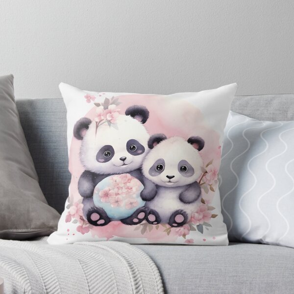 Item preview, Panda Pals: Adorable Watercolor Baby Pandas designed and sold by Blackstylez.