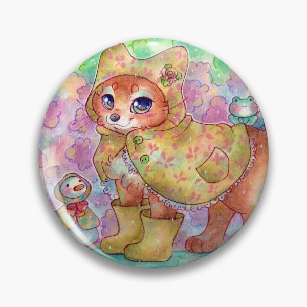 Item preview, Rain friends Red fox frog and duck designed and sold by Monniponi.
