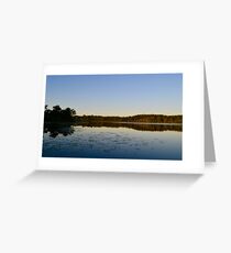 Lake in Michigan Greeting Card