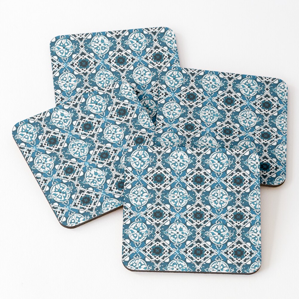 Item preview, Coasters (Set of 4) designed and sold by PixelPatchwork.