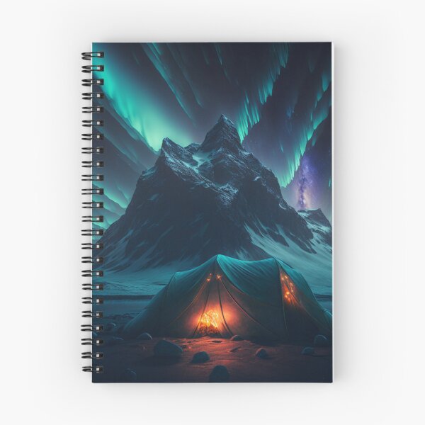 Item preview, Aurora Borealis Over Lake/Constellation Starry Sky/Interstellar Art designed and sold by aiphotosart.
