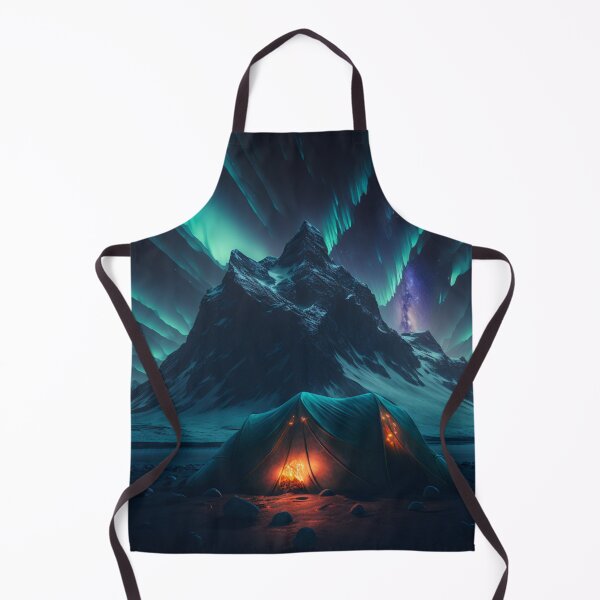 Item preview, Aurora Borealis Over Lake/Constellation Starry Sky/Interstellar Art designed and sold by aiphotosart.
