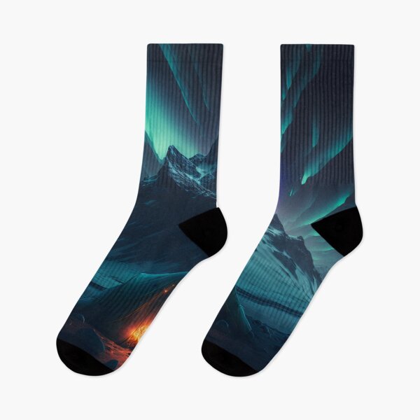 Item preview, Aurora Borealis Over Lake/Constellation Starry Sky/Interstellar Art designed and sold by aiphotosart.