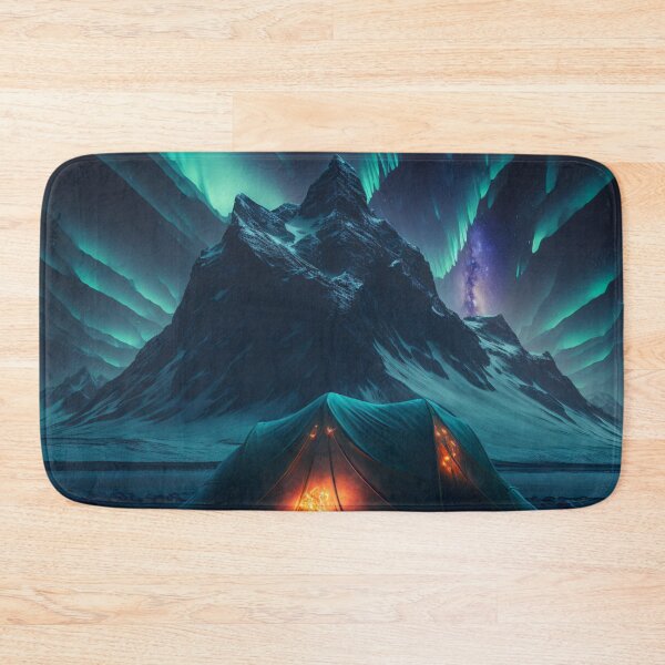 Item preview, Aurora Borealis Over Lake/Constellation Starry Sky/Interstellar Art designed and sold by aiphotosart.