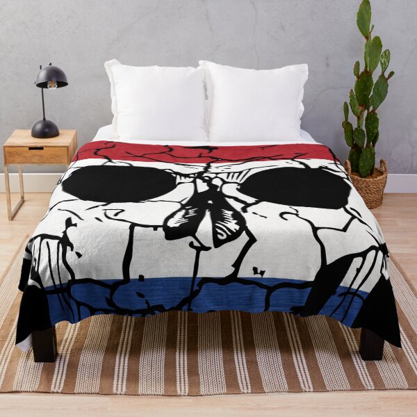 Item preview, Skull Flag of Netherland,halloween designed and sold by EpicMaps.