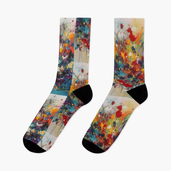 Item preview, Splashes Of Color: Colorful Painting Contemporary Art Vibrant Colors  designed and sold by DigiNook.