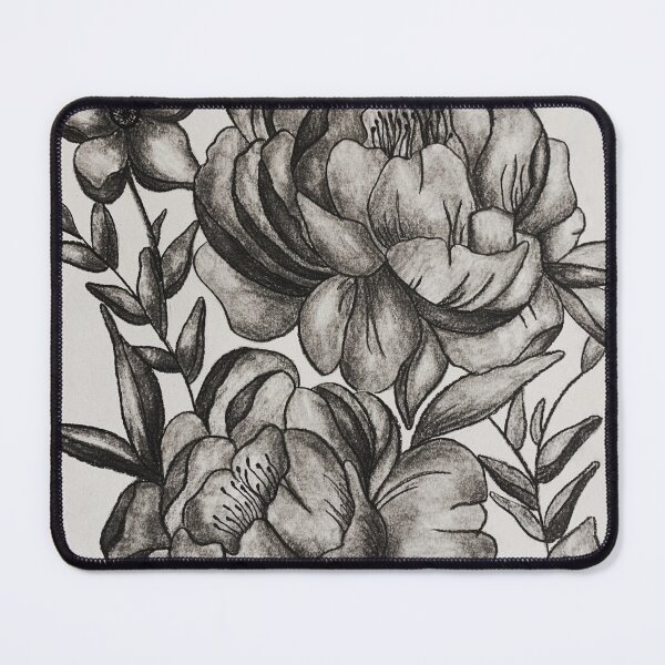 Item preview, Charcoal Florals designed and sold by marymdodge2.
