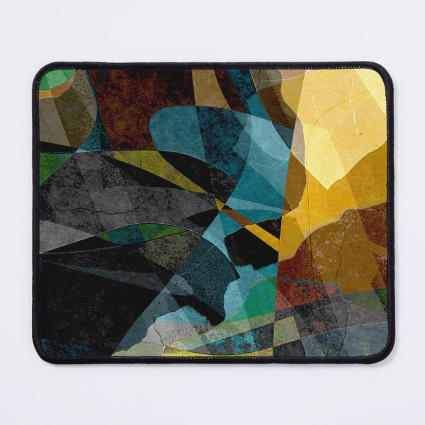 Item preview, Colourful Cut-out Shapes Abstract Art designed and sold by Trevor Hirst.