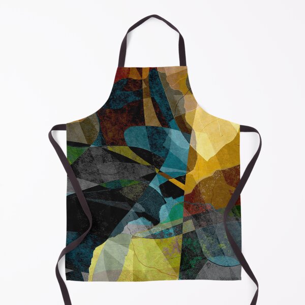 Item preview, Colourful Cut-out Shapes Abstract Art designed and sold by Trevor Hirst.