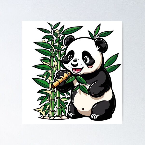 Item preview, Bamboo eating Baby Panda designed and sold by RossoCorsa250.
