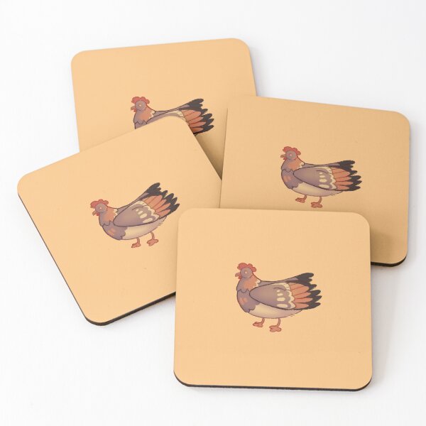 Item preview, Clay-  Wings of fire Dragons as Chickens designed and sold by Aloe Wing.