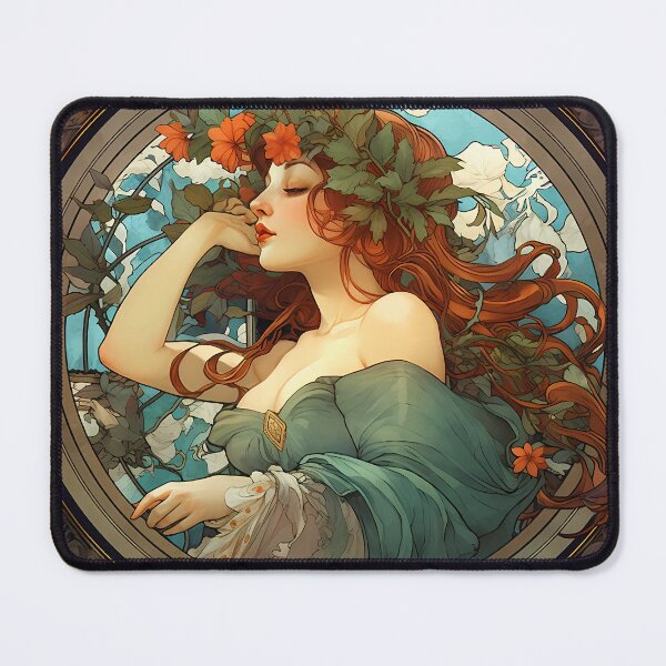 Item preview, Portrait Of A Lady Relaxing designed and sold by MTJ-Mushrooms.