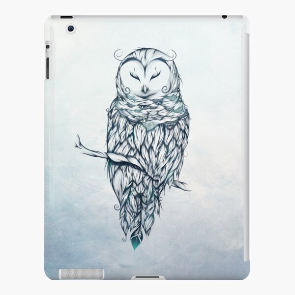 Snow Owl iPad Snap Case