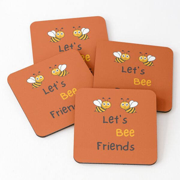 Item preview, "Let's Bee Friends - Cute Bee Friendship T-Shirt" designed and sold by T-ShirtGalerie.