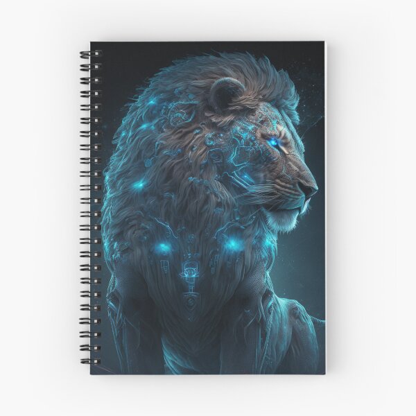 Item preview, Cyber Neon Lion designed and sold by AxeWave.