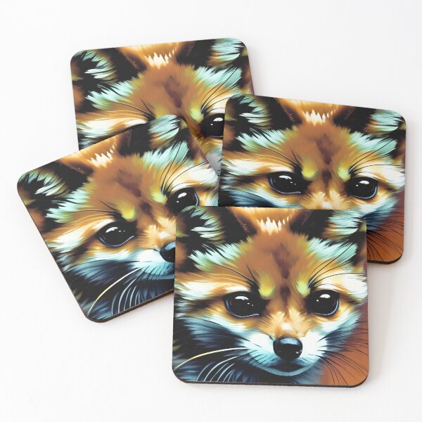 Item preview, Rustic Fennec Fox, impasto, Ai Generated Art  designed and sold by ACC .