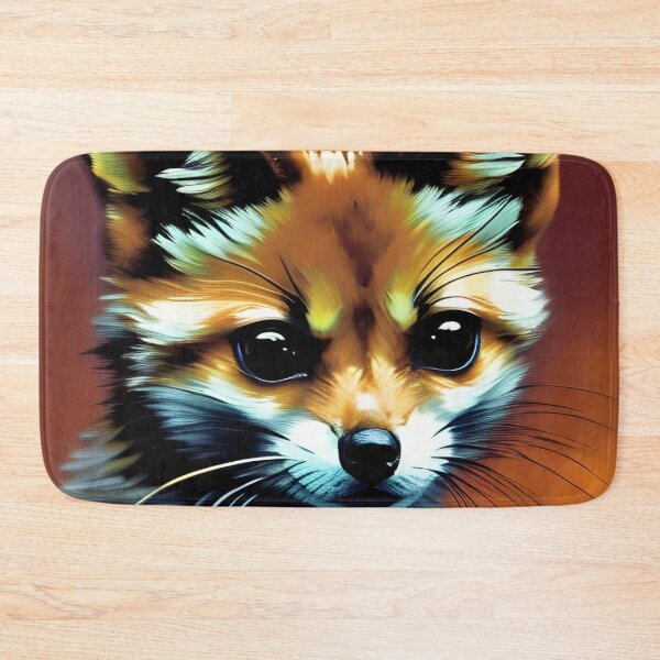 Item preview, Rustic Fennec Fox, impasto, Ai Generated Art  designed and sold by ACC .
