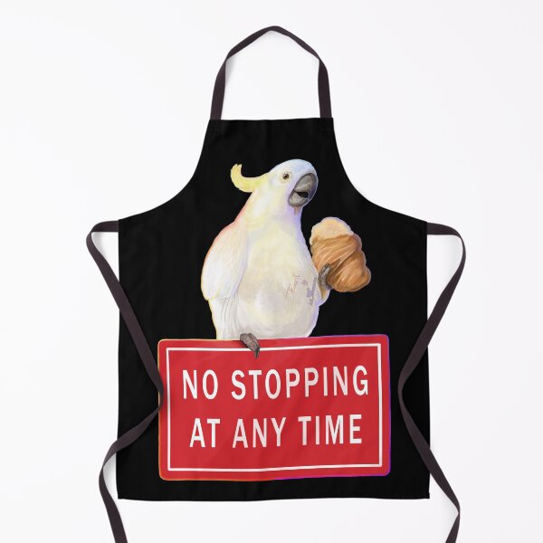 Item preview, Cockatoo Croissant, painting designed and sold by AK-Hevonen.