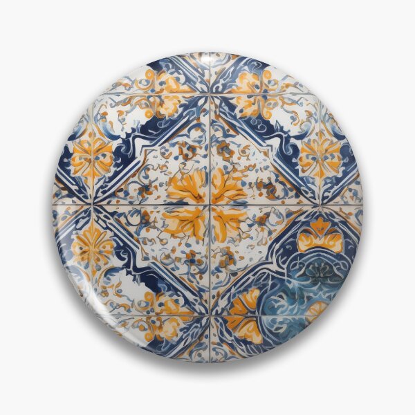 Item preview, Azulejo Dreamscape designed and sold by PixelPatchwork.