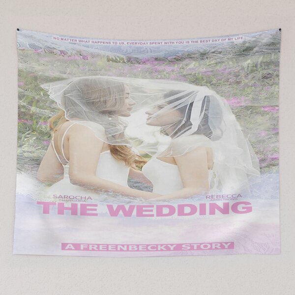 Item preview, The Wedding | FreenBecky Poster   designed and sold by CatiaCosta.