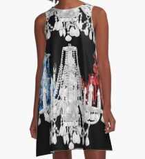 Chandelier Trio A-Line Dress