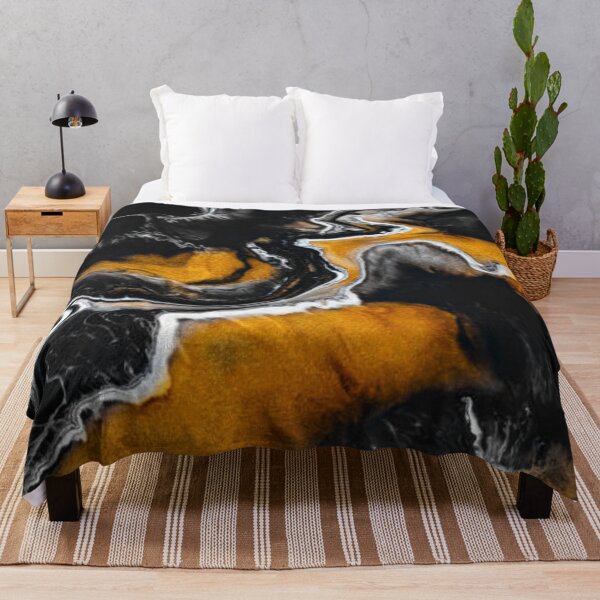 Item preview, Fluid art texture. Abstract background with mixing paint effect. Liquid acrylic picture with artistic mixed paints. Can be used for baner or wallpaper. Golden, black and gray overflowing colors. designed and sold by MTShoppingLine.