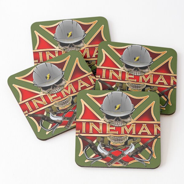Item preview, Lineman Badge Of Honor designed and sold by RPTHOR.