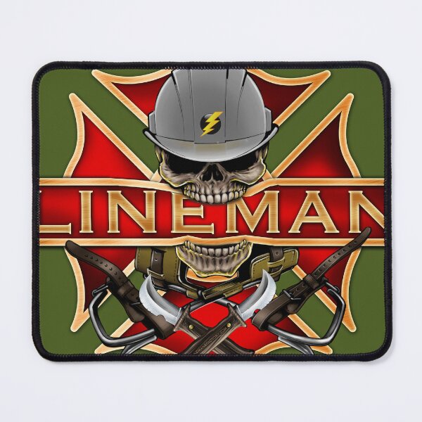 Item preview, Lineman Badge Of Honor designed and sold by RPTHOR.