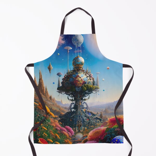 Item preview, Robotic head with natural elements, illustration. designed and sold by HAKKI ARSLAN.